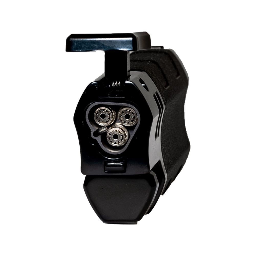 Vertigo Envoy Triple Torch Lighter - Black