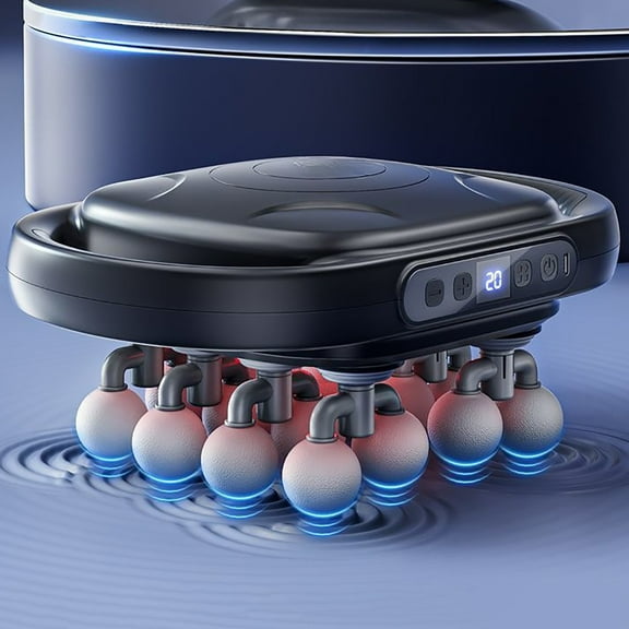 16-Drive 8-Head Massage Gun Set, New Upgrade Needsary Massager, 8 Head Massage Gun Deep Tissue, Neck Massager, with 16 Massages Heads 3 Modes & 30 Levels for Pain Relief Deep Tissue