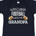 thumbnail image 4 of Inktastic Watching Football with My Grandpa Boys or Girls Baby Bodysuit, 4 of 5