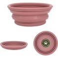TRAHOOHevea Collapsible Dog Bowl On The Go Made from 100 Natural Rubber Ultra Portable