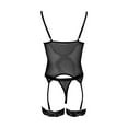 thumbnail image 4 of XIYON Sexy Lingerie For Women Lace Corset Outfits Garter Lingerie Sets, 4 of 9