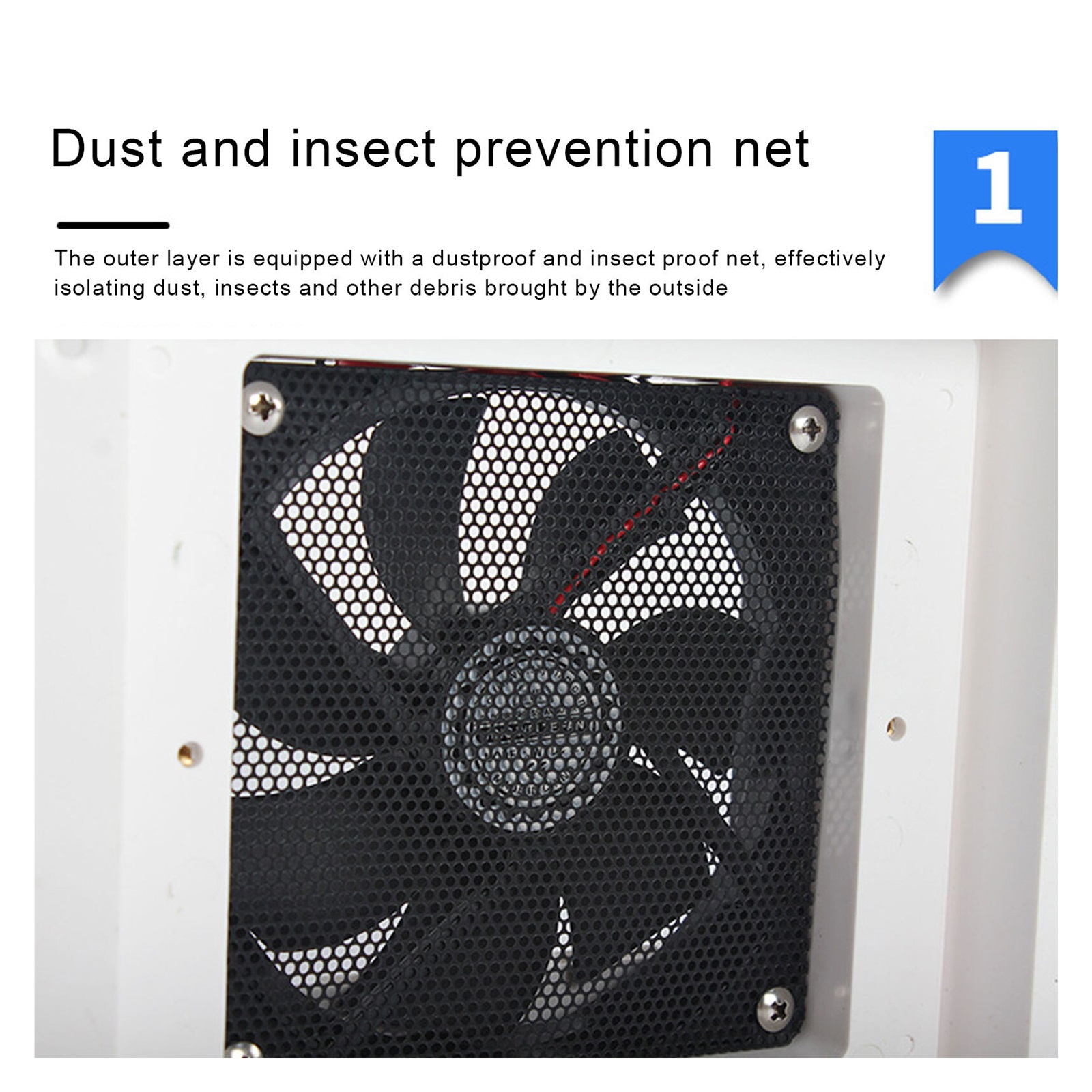 Van Roof Vent Marvix 12V Extractor Air Vent Side Ventilation Fan Black ...