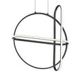 thumbnail image 2 of Chandelier 1 Light-Matte Black Finish Eurofase Lighting 37035-013, 2 of 2