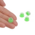 thumbnail image 4 of 4 Packs Round Bubble Level 12x6mm Mini Circular Bullseye Spirit Levels for Camera Tripod Telescope, Green, 4 of 6