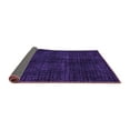 thumbnail image 2 of Ahgly Company Indoor Rectangle Oriental Purple Modern Area Rugs, 8' x 12', 2 of 4