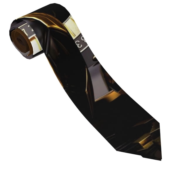 Xecao Casino Cards Print Tie For Men Necktie Woven Jacquard Neck Ties,Classic Men's Tie