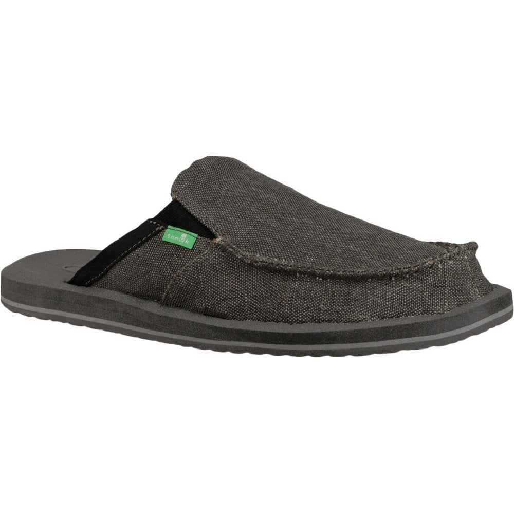 Sanuk - Men's Sanuk You Got My Back III Mule Grey Canvas 12 M - Walmart.com - Walmart.com