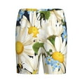 thumbnail image 3 of Picia Bees Collecting Nectar Pajama Shorts for Men, Men's Pajama Bottoms, Sleepwear,Short Pajama Pants-4X-Large, 3 of 9