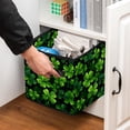 thumbnail image 5 of Saint Patrick's Day Large Capacity Foldable Storage Baskets with Handle, 10.8"x10.5"x10.6", Toy Storage Cube Organizer Storage Containers, 5 of 6