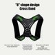 thumbnail image 2 of Adjustable Upper Back Posture Corrector, Lumbar Support Belt for Men and Women, Black, Size M, 2 of 2