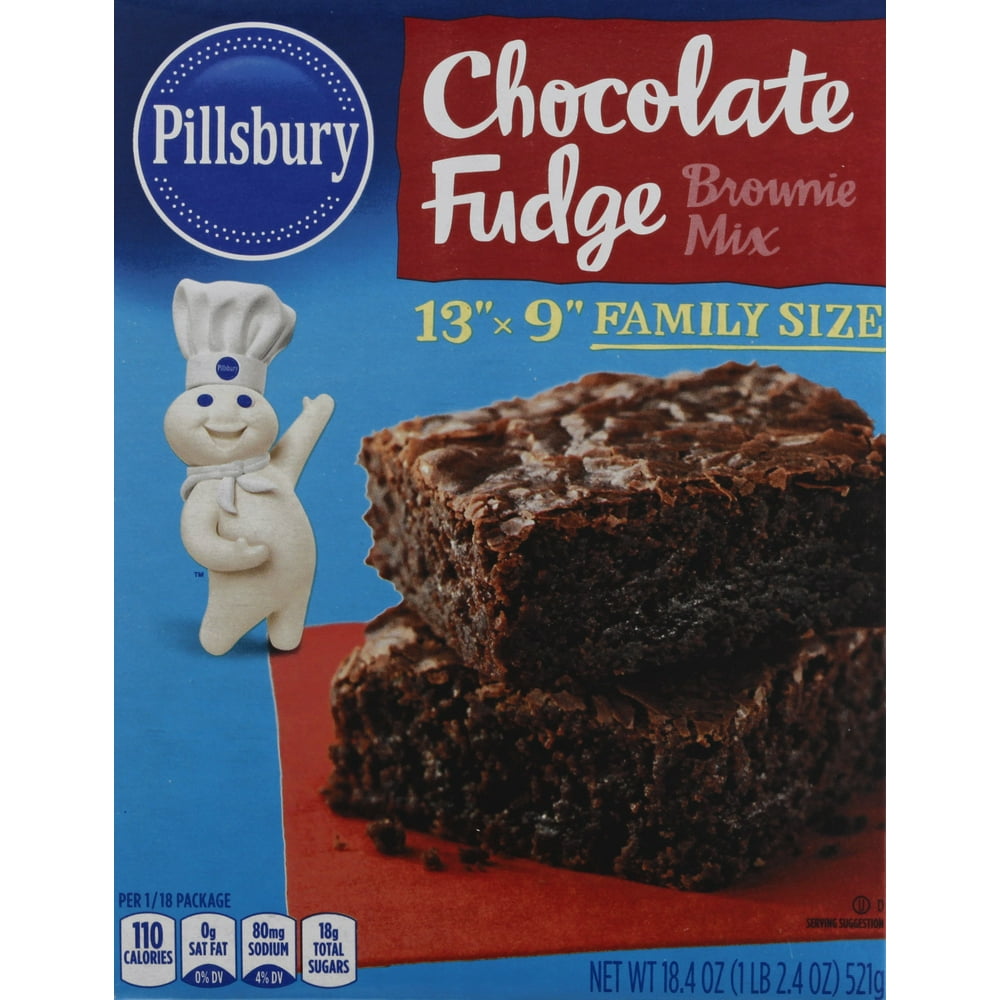 PILLSBURY 18.4 OUNCE CHOCOLATE FUDGE BROWNIE