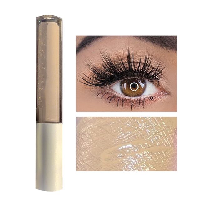 Liquid Glitter Eyeshadow Glitter Liquid Makeup Waterproof Liquid Eyeshadow Quick Dry Liquid Glitter Gold Eyeshadow Long Lasting Liquid Eye Glitter Eye Makeup 4Ml, Makeup Eye Shadow