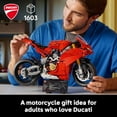 thumbnail image 4 of LEGO Technic Ducati Panigale V4 S Motorcycle Toy - Building Set for Adults, Men & Women, Ages 18+ - Gift for Ducati & Motorcycle Fans - 42202, 4 of 9