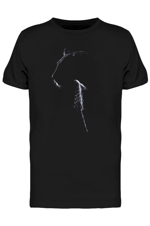 Silohuette Of Leopard T-Shirt Men -Image by Shutterstock, Male x-Large
