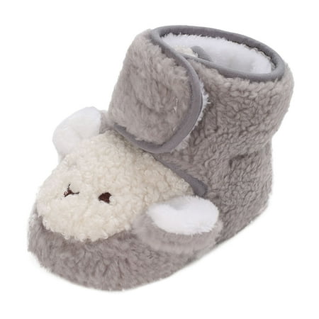 

Infant Shoes Memory Sole Baby Booties Girl Comfortable Fashion Furry Animal Print Fall/winter Baby Sneakers Girls Boys Lightweight Breathable Baby Shoes
