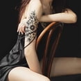 thumbnail image 4 of Tatuajes Temporales para Mujeres, Tatuajes de Flores Falsas Pegatinas para Adultos, Tatuajes Temporales 20 Hojas, 4 of 6