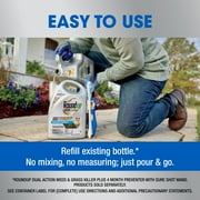Roundup Dual Action Weed & Grass Killer Plus 4 Month Preventer Refill