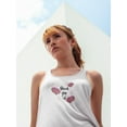 thumbnail image 2 of Donut Grow Up Quote Racerback Tank Women -SPIdeals Designs, Female x-Large, 2 of 4
