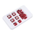 thumbnail image 1 of Full Cover  Toenails, Exquisite Women False Toe Nails Comfortable ABS Flexible  for Weddings, 1 of 8