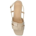 thumbnail image 5 of Journee Womens Tabatha Flat Sandals, Widths Available, 5 of 10