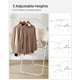thumbnail image 5 of SONGMICS Tendedero, Plegable de 2 Niveles, Alas Ajustables en Altura, con Clips para Calcetines, 33 Barras para Secar la Ropa, Blanco, 5 of 5
