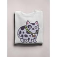thumbnail image 3 of Taurus Cat Sweatshirt Women -Image by Shutterstock, Female Large, 3 of 4