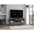 thumbnail image 2 of 56" Superior Top, 60" TV Capacity - 3 Open & 2 Internal Shelves for Entertainment Storage, 2 of 4