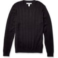 thumbnail image 1 of Men's Crewneck Cable Cotton Sweater, 1 of 5