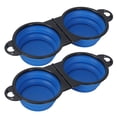 thumbnail image 1 of 1 Pieza Bebedero Plegable 2 en 1 para Perros y Gatos, Ideal para Viajes y Actividades Al Aire Libre., 1 of 5