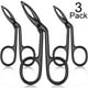 thumbnail image 1 of 3 paquetes de pinzas para cejas, pinzas para cejas con forma de tijera, pinzas de punta recta, pinzas de punta plana, depilación de vello, pinzas de punta recta para cejas, 1 of 7
