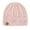 Pink, variant on Beanie Hat Winter Women Fashion Keep Warm Knitted Wool Hemming Cap Hats