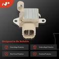 thumbnail image 4 of A-Premium Alternator Voltage Regulator Compatible with Honda Pilot 2003-2004, Odyssey 2002-2004 & Acura MDX 2001-2002, 14.7V B-Circuit 14.7 Vset, 4 of 5