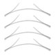 thumbnail image 5 of ColoMX 4pcs Puerta Buffer Buffer Posicionador Interior Armario Puerta de la puerta Posicador inferior, 5 of 7