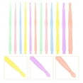 thumbnail image 4 of MasteelfCA 12 Pcs Knitting Hooks Crochet DIY Crafts Needles Sweater Plastic Knitting Hooks, 4 of 8