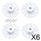 thumbnail image 1 of 6xRC 9mm Hex Hub Wheel Tires Disco De Freno Para SG1604 1:16 Piezas De Coche Plata, 1 of 4