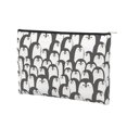 thumbnail image 2 of Fotbe Cartoon Penguin Reusable Cosmetic Bag Makeup Bag for Women Large Travel Cosmetic Pouch Girls' Make Up Organizer, 2 of 8