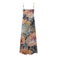 thumbnail image 5 of Summer Dresses for Women Beach Floral Tshirt Sundress Casual Boho Tank Dress, 5 of 5