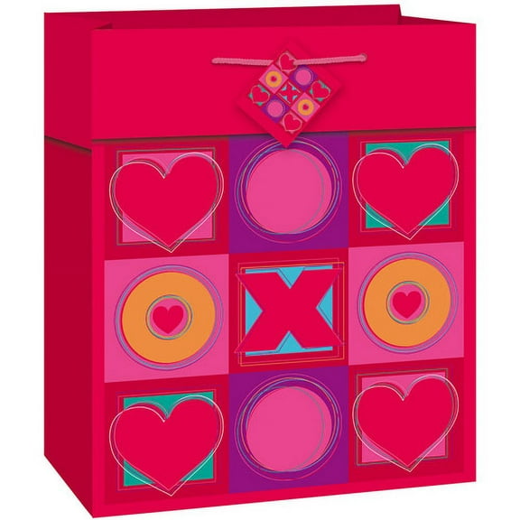 Medium XO Hearts Valentine Gift Bag