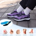 thumbnail image 5 of AOV Womens Walking Shoes for Plantar Fasciitis, Arch Support Athletic Tennis Sneakers Orthotic Comfortable Shoes for Standing All Day BlackPurple US 10, 5 of 8