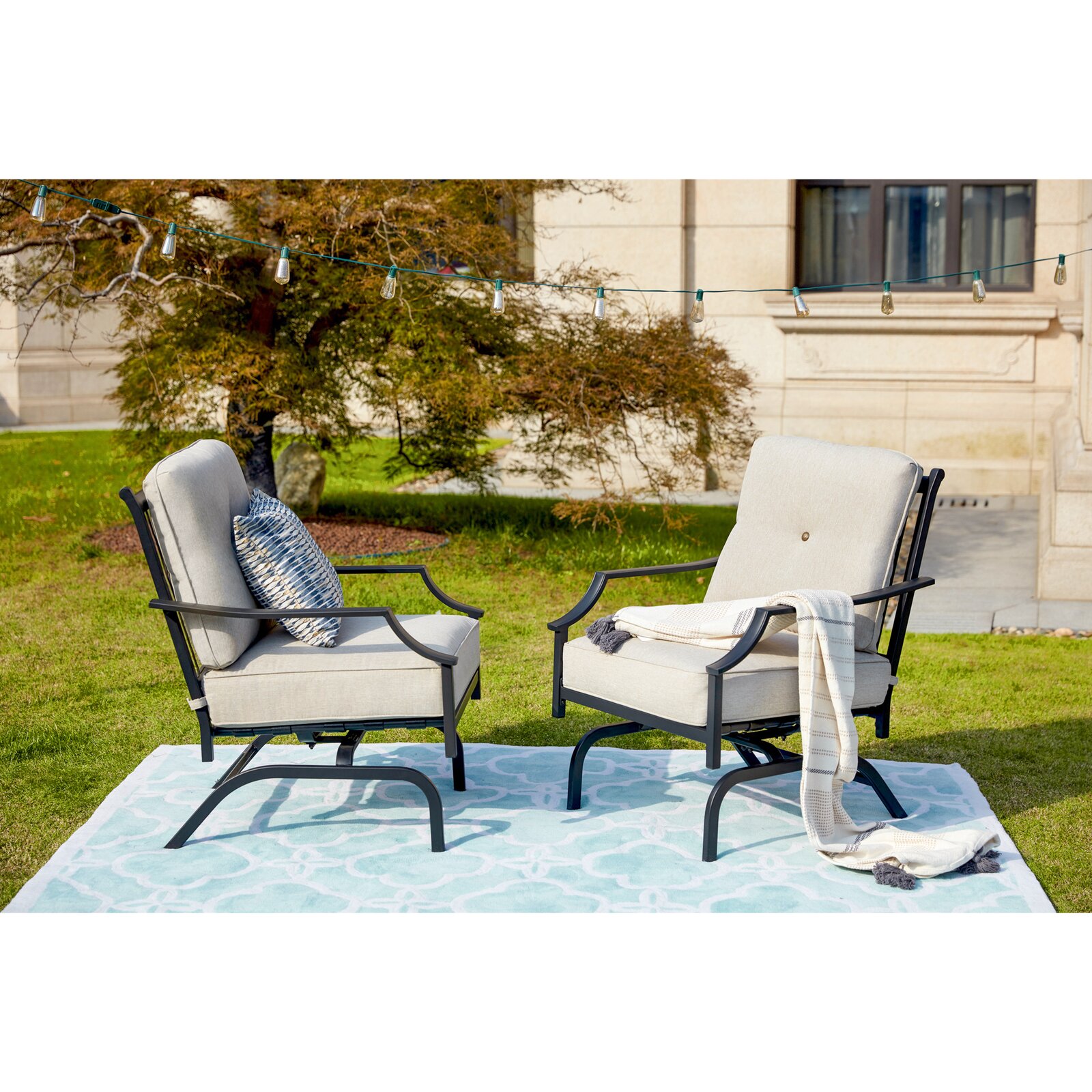 siemens outdoor spring rocking chair