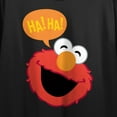 thumbnail image 2 of Sesame Street Laughing Elmo Women'S Black Short Sleeve Crop Tee-Medium, 2 of 4
