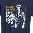 thumbnail image 3 of David Bowie - Bowie Santa Monica - Women's Short Sleeve Graphic T-Shirt, 3 of 5
