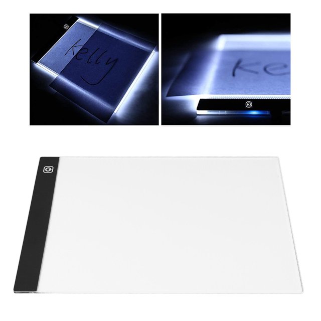 Tracing Light Pad, A4 Tracing Light Box Stepless Dimming Plastic USB Power Supply Light Transmission for Animation