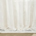 thumbnail image 5 of NICETOWN Lace Sheer Curtain for Livingroom 2 Panels Rod Pocket Butterflies Among Flowers Semi-Sheer Farmhouse Window Treatment Drapes, 52"x96", Linen, 5 of 7