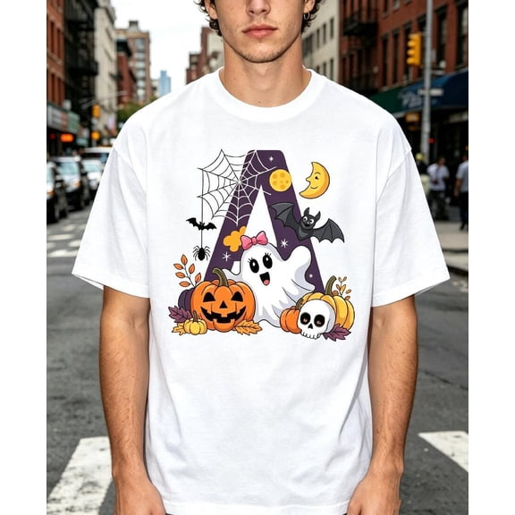 Summer Men's Halloween Graphic T-Shirt Casual Men Shirts