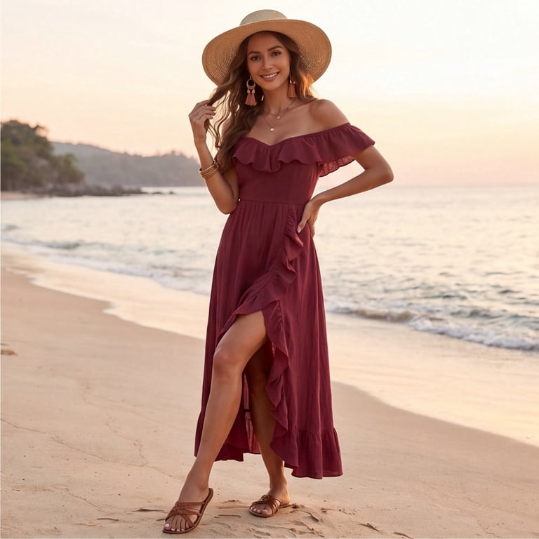 chiffon summer wedding guest dresses Chiffon Wedding dress, Green Maxi Bridesmaid dress, Short sleeve Chiffon dress, Summer women Wedding guest dress, Prom dress, Xiaolizi 5114