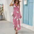thumbnail image 6 of Flamingo Pattern Pattern Design Sleeveless Dress Summer Clothes for Women Women's Clothing 2025, 6 of 7