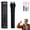 Black, variant on Plasma Lighter, Electric Torch Lighter - Adjustable Refillable Straight Flame with Safety Lock for Camping BBQ