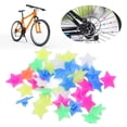 thumbnail image 4 of Bike Wheel Spoke Beads, Bike Spoke Beads Clips 36pcs For Decoration Five Pointed Star, 4 of 8
