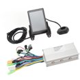 thumbnail image 3 of Kit de controlador sin escobillas con pantalla de 36V, 48V, 60V, 500W, 28A, M6C, onda sinusoidal, 3 modos, reemplazo del controlador sin escobillas del Motor, 3 of 10